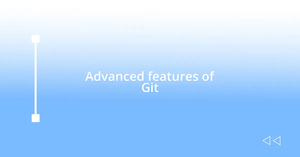 My thoughts about using Git for version control • allegronetwork.com
